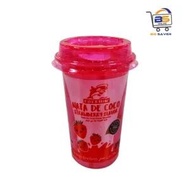 Dolphin Nata De Coco Drink Cup - Strawberry | NEXT DAY DELIVERY