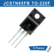 5pcs JCS7N65FB TO-220F JCS7N65 7N65 TO220F 7A/650V MOSFET Transistor new original IC -iQiMi