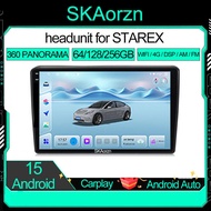 SKAorzn 9inch for Hyundai H1 starex 2007-2015 64 128 256GB android16 4G LTE carplay IPS 2k QLED voic