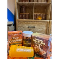 EZY MEAL 1 JAR+ EZY ORANGE 1 KOTAK + 1 BOTOL DETOX KENYANG TURUN BERAT SLIMMING KURUS POSTAGE FREE H