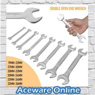 DOUBLE OPEN END WRENCH SOCKET SPANNER NUT DRIVER Ratchet Gears Wrench [19MM-22MM]- [32MM-36MM]