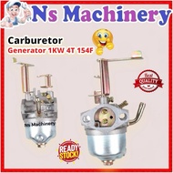 1kw Carburetor Generator 1000w 1KW 4T 154F gasoline generator accessories 156F carburetor 1.5 kilowa