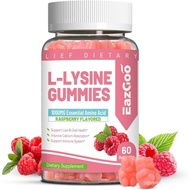 L-Lysine 1000mg Gummies, Chewable Lysine Supplement for Adults, Lysine Gummies for Lip Health, Immun