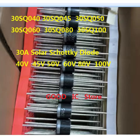10PCS New R-6 Original 30A Solar Schottky Diode 30SQ040 40 30SQ045 45V 30SQ050 50V 30SQ060 80V30SQ08