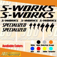 Sworks bikes set Vinyl Stickers