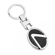 Zinc Alloy Key Ring Keychain Car Logo Accessories For Lexus F SPORT Plug-in Hybrid ES UX 300e GS GX