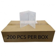 CD CASE/CASING MOVIE BOX COVER DVD 9MM WHITE 2CD (200PCS)