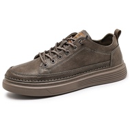 Grosir Sepatu Pria Kulit Import Sepatu (Free Box) Casual Sepatu Sneakers Pria Model Terkini GS112363