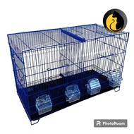 Umbaran Sekat Iron Cage Size 61x29x39 Lovebird Bird Cage Livestock Cage Sugar Glider Iguana Squirrel