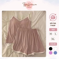 Comfortable, Cool, Padded 2-Piece Pajamas Set for Women, Women's Pajamas Tlyn.Homewear - T23