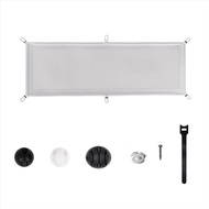 (LA9L) Cable Management Net - Under Desk Wire Management - Flexible Under Desk Cable Management Tray