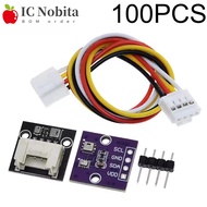 100PCS AHT20+BMP280 Temperature Humidity Barometric Pressure Sensor Module High Precision Digital Ch
