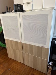 白色木紋儲物櫃 組合櫃
