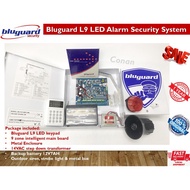 Bluguard L9-LED 9 Zone Security Home Alarm System Package - Wired Alarm System