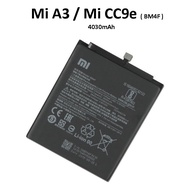 XM Mi A3 / Mi CC9e / MiA3 / MiCC9e ( M1906F9SH  M1906F9SI ) Battery BM4F 4030mAh  For Repair Replace