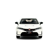 PAUDI MODEL 1/64 Minicar 2023 Honda Civic TYPE-R FL5 Diecast Model Car White