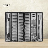 [Lstjj] 128-in-1 Precision Screwdriver Set, Practical Repair Tool Kit with Cylindrical Case for Comp
