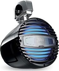 Hertz 8 Inch Wakeboard Tower Coax w/Clamp Black Speaker with Grille