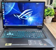 PRELOVED  ASUS TUF GAMING A17 FA706IU TOP GAMING 17.3" FHD /RYZEN 9/32/1TB SSD/GTX 1660TI/WIN11