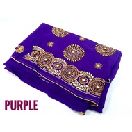 Boutique Stone Chiffon Saree G060422