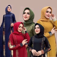 Mf Store -- Turkey Abaya Gamis Color - Color Abaya Gamis - Luxury 2023 Abaya Gamis - Viral Abaya 202