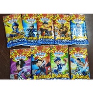 Card Boboiboy Pek BLAZING FROST 6pcs per pack/KAD Pek BLAZING FROST 6Keping per pek