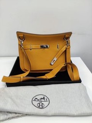 Hermes Jypsiere 28 Taurillon Clemence 9F Feu PHW Stamp □Q