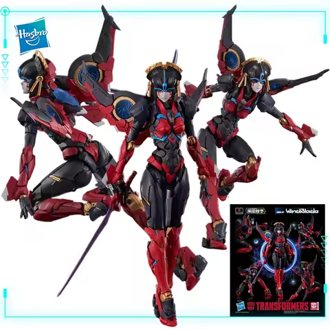 Hasbro Original Genuine Flame Toys Furai Model Transformers Windblade Mobile Suit Girl 16cm Assembly