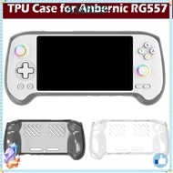 AMBER Handheld Game Console , Soft TPU Protective Cover, Shockproof Transparent Anti-scratch Host Sh