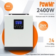 POWMR 3KW HYBRID SOLAR INVERTER 50A PWM PURE SINE WAVE INVERTER 80VDC