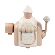 [Nosafhu] Bath Bubble Machine Diy Foam Maker Kids Bath Toys Ice Cream Bubble Foam Maker with Suction