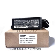 Original Acer Charger Adapter 19V - 2.37A for Aspire ADP-45HE B A13-045N2A (Dc.5.5X1.7mm)