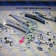 Link Wiper B (Long) Original Civic Fd Accessories