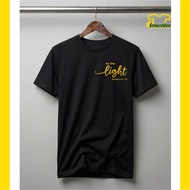 Gospel T-Shirt Be THE LIGHT 4 Catholic Christian Gospel T-Shirt with THE Word of THE Bible Verse Chu