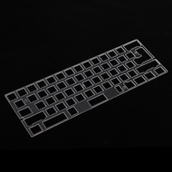 [YMDK/Stocks!] 60% 61 64 PC Plate | ANSI ISO Layout Universal | Polycarbonate PC Material Plate | GH