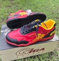 (S5) รองเท้าฟุตซอล GIGA รุ่น FG431 สี ขาว ดำ แดง Size 39-44   จัดเตรียมสินค้า 1-2 วัน