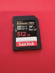 SanDisk sd card v60 512gb