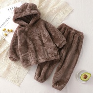 Super warm children's fleece clothes, boys' and girls' fur clothes from Guangzhou