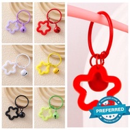 【cod】colorful Five-pointed Star Acrylic Keychain Pendant Decoration Bag Couple Ornaments Small V4b9