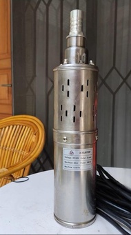 MAXPUMP Pompa Celup Screw Water pump Mesin Pompa Sedot Air Celup DC 24V Pompa sumur dalam 4 inch Mes