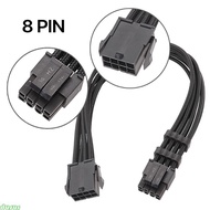 dusur 8PIN CPU Connector Cable CPU 8In to 8PIN 4+4 Power Extension Cord 30CM 11 8in
