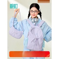 Meet. You.hamachi Light Outdoor Ballet Bow Backpack Female Student Class Bag Large Capacity Water-Re