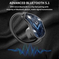 【Popular choice】 S6 Wireless Tws Earphone Bluetooth 5.1 Headphone Hanging Ear Hook Earbuds Low Gaming Delay Headset With Display