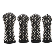 New Titleist pxg¯Taylormade¯PING¯ Golf club cap cover skull metal rivet protective cover No. 1 wood