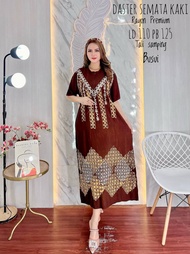 Batik Usman - Terbaru Daster Semata Kaki - daster kekinian - daster busui - daster twill rayon - das