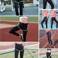 Women Yoga Sport leggings with short Hs-103