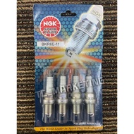 NGK BKR6E-11 SPARK PLUG PROTON WAJA WIRA 1.6 HONDA CITY IDSI HYUNDAI MATRIX ATOS KIA SPECTRA SEPHIA