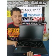 LAPTOP BAJET GAMING DAN STUDENT FUJITSU A574 CORE I5,4GB,HDD320,HDMI,USB3.0  REFURBISHED