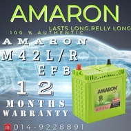 AMARON HI-LIFE DURO M42L/R EFB | 60B20L/R | B20L car battery bateri kereta | myvi bezza eco ativa