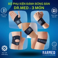 Table Tennis protection accessories set, table tennis support kit DR.MED - 3 Piece, 4 options
